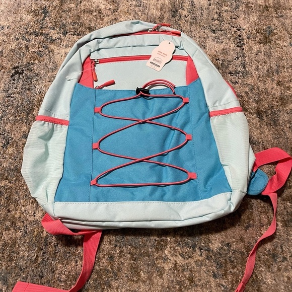 Other - Light Mint & Teal Backpack with Pink Accents